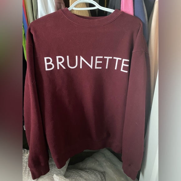 Brunette The Label crew neck, size S/M, worn once - Picture 3 of 6